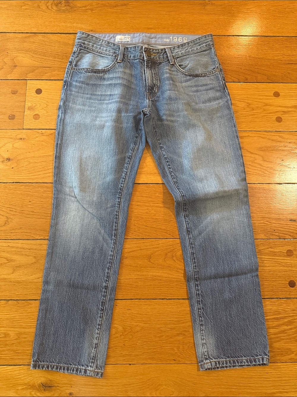 GAP women’s Blue Straight Jeans